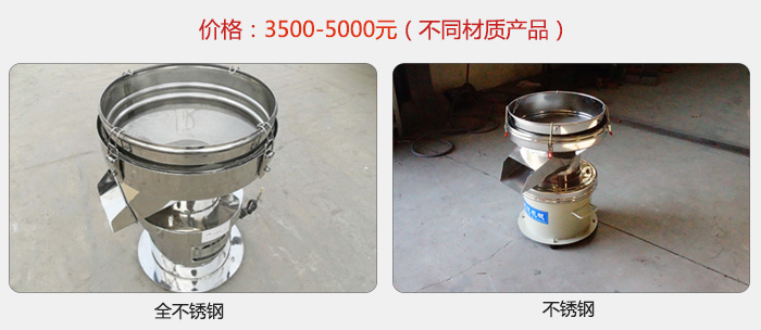 不同材質的產品價格范圍在:3500-5000元之間